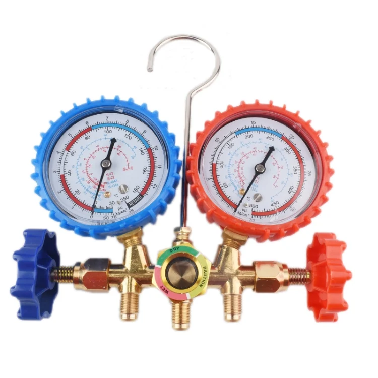 TBD0603082701A_1.webp Car Air Conditioning Refrigeration Fluoridation Double Meter Valve - Image 5