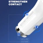 LDNIO C511Q 36W QC 3.0 Phone Fast Charger Dual-USB Ports Smart Car Charger - Image 3