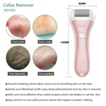 Electric Foot Grinder Digital Display USB Pedicure Peeling - Image 4