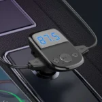 LDNIO C706Q QC3.0+AUTO-ID Car Bluetooth FM Music Digital Display Car Charger - Image 2