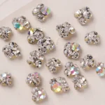 20 PCS Nail Jewelry Stacked Diamond Nail Sticker Accessories - Image 2