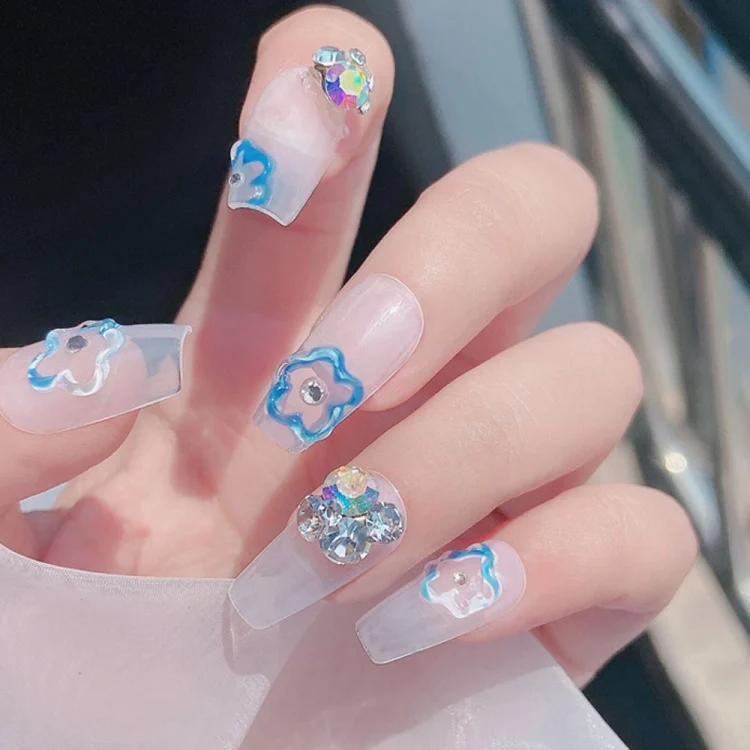 TBD0603088601_B5.webp 20 PCS Nail Jewelry Stacked Diamond Nail Sticker Accessories - Image 6