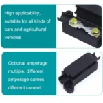 10pcs Small Fork Bolt Fuse Block Car Air Conditioning All The Way Fuse Box Fuse Holder - Image 5