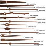 Quartz Clock Dial Repair Kit DIY Wall Clock Parts,Spec: - Image 2