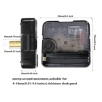 Quartz Clock Dial Repair Kit DIY Wall Clock Parts,Spec: - Image 3