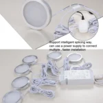 2 PCS 2W DC12V 18LED Cabinet Lights Showcase Lights,Spec: - Image 5