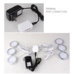 6 Ports 2510 Hub Splitter Junction Box Distributer Connectors Cabinet Light Adapter - Image 4