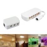 6 Ports 2510 Hub Splitter Junction Box Distributer Connectors Cabinet Light Adapter - Image 2
