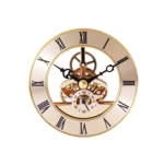 Metal See-through Quartz Clock Gear Clock DIY Accessories