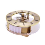 Metal See-through Quartz Clock Gear Clock DIY Accessories - Image 2