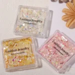 3 Boxes Nail Decorations Shell Sequins Nail Jewelry - Image 3