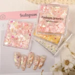 3 Boxes Nail Decorations Shell Sequins Nail Jewelry - Image 4
