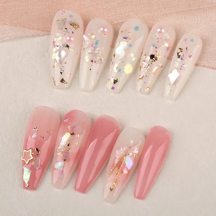 TBD0603096701_B4.webp 3 Boxes Nail Decorations Shell Sequins Nail Jewelry - Image 5