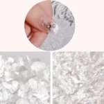 10 Boxes Velvet Shells Mica Piece Nail Stickers Nail Sequins Jewelry - Image 3