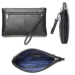 Bopai 12-122271 Large-capacity Business Men Wear-resistant Leather Clutch Bag - Image 4
