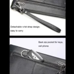 Bopai 12-122271 Large-capacity Business Men Wear-resistant Leather Clutch Bag - Image 5