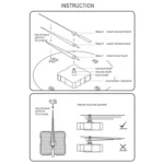 Shaft Length 23mm Quartz Pendulum Clock Movement DIY Movement Kits - Image 4