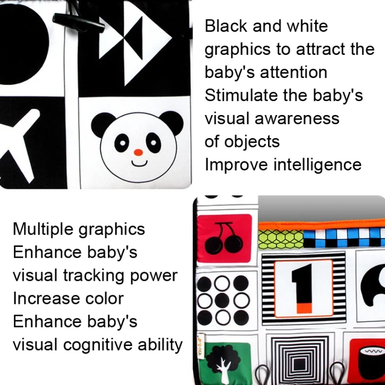 TBD0603104901_B3.webp Baby Hanging Toy Foldable Baby Vision Training Pattern Mirror - Image 4