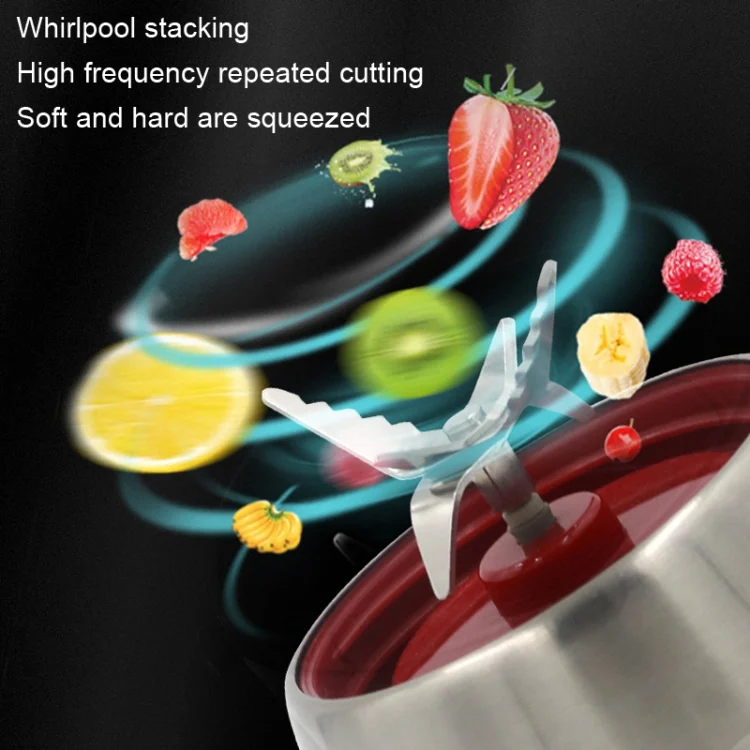 TBD06031064_3.webp 50 PCS CA-M239 Portable Fruit Juicer Blade Semi-Circle Straight 304 Stainless Steel Stirring Knife - Image 4