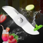 50 PCS CA-M239 Portable Fruit Juicer Blade Semi-Circle Straight 304 Stainless Steel Stirring Knife - Image 5