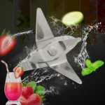 50 PCS CA-22 Short Axis Six Leaf Mixing Knife Juicer General Accessories Stainless Steel Blade - Image 5