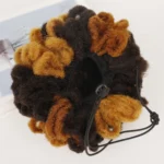 LSFBZB Drawstring Dreadlocks Wig Caterpillar Dreadlock Shaggy Hair Bun, Spec: - Image 5