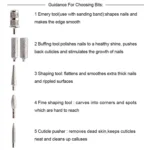 USB Plug Aluminum Nail Drill Machine Electric Manicure Milling Cutter Set - Image 4
