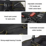 WINHUNT WH005 Rolling Multifunctional Padded Canvas Storage Tool Kit - Image 3