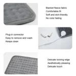 Small Heating Pad Therapy Office Low Voltage Heat Blanket, CN Plug - Image 3