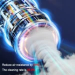 SUITU Car Wireless Wet And Wet Charging Handheld Vacuum Cleaner, Style: - Image 3