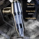SUITU Car Wireless Wet And Wet Charging Handheld Vacuum Cleaner, Style: - Image 4
