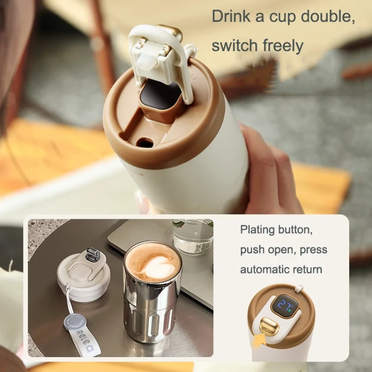 TBD0603125510_B2.webp Relea JV012237 Portable Stainless Steel Coffee Insulation Cup, Style: - Image 3