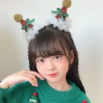 Christmas Gold Velvet Headdress Duckbill Clip - Image 6