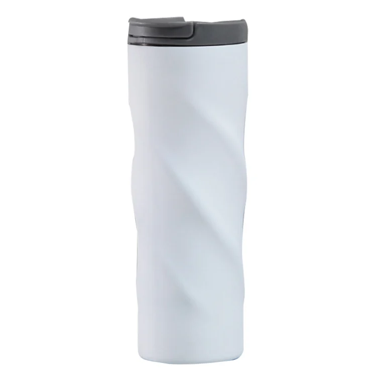 Stainless Steel Thread Insulation Cup Creative Alien Rotation Cup