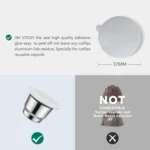 iCafilas Disposable Coffee Capsule Aluminum Foil Self-adhesive Closure Film - Image 2