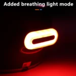 Helmet Blaster Warning Light Bicycle LED Rechargeable Tail Light - Image 5