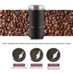 M150A Stainless Steel Electric Mini Coffee Grinder Grain Bean Grinding Machine, Spec: - Image 5