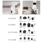 Punch-free Plastic Bracket for Surveillance Swing-head Cameras - Image 4