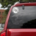 20 PCS Dual People Waterproof And Sun Protection Magnetic Car Sticker - Image 5