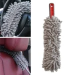 2 PCS Car Cleaning Chenille Long Handle Round Car Wash Duster - Image 5