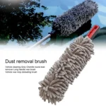 2 PCS Car Cleaning Chenille Long Handle Round Car Wash Duster - Image 6
