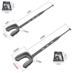 Mouthguard Braces Boxing Taekwondo Combat Protective Gear With Lanyard, Style: Transparent - Image 3