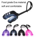 Mouthguard Braces Boxing Taekwondo Combat Protective Gear With Lanyard, Style: Transparent - Image 6