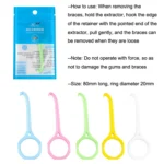 YOUTU 3pcs Invisible Braces Extractor Picking Hooks And Removing - Image 6