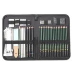 42 In 1 Drawing Painting Sketch Kit with Pencil Erasers Sharpener - Image 2