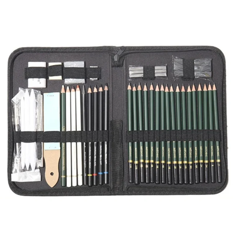 TBD0603132301_B1.webp 42 In 1 Drawing Painting Sketch Kit with Pencil Erasers Sharpener - Image 2