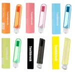 Portable Business Trip Folding Toothbrush Multi-color Super Soft Bristles Toothbrush