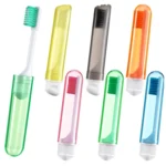 Portable Business Trip Folding Toothbrush Multi-color Super Soft Bristles Toothbrush - Image 2