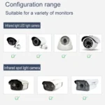 For Hikvision Security Camera 3pcs Aluminum Mounting Bracket - Image 4