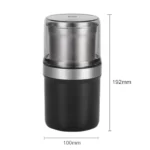 M200B Electric Mini Coffee Grinder Grain Bean Grinding Machine, Spec: - Image 3